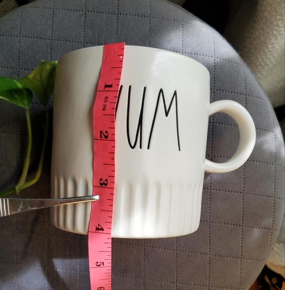 Rae Dunn Cream 'YUM' Mug - Picture 5 of 7